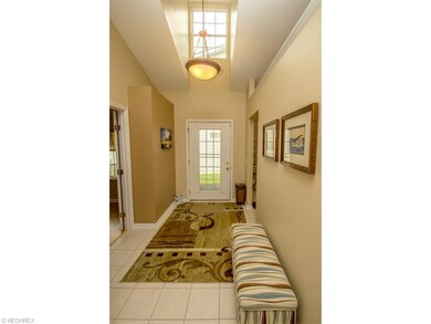 Greet your guests in spacious 2 story foyer with e
