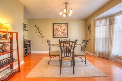 Imagine enjoying holiday meals with family in this spacious dining room!