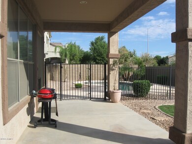 Back covered patio