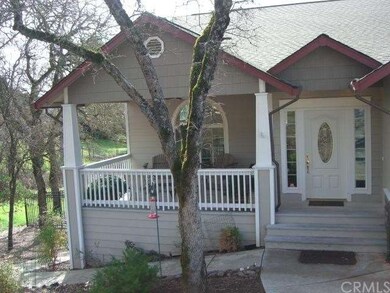 COVERED DECK AND FRONT DOOR WITH LEADED GLASS FRON