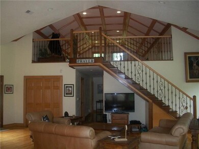 View of loft from Great Room