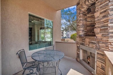 Outside fireplace
