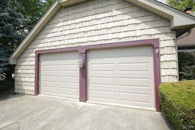 Two-car garage