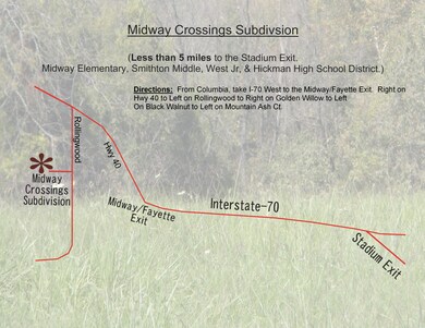 Midway Crossings Map