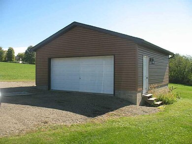 Other. Large, detached, two car, garage includes s
