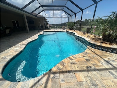 Inviting pool area