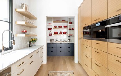 Prep Kitchen/Pantry with Miele steam oven, coffee 