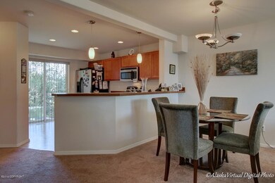dining area & kitchen