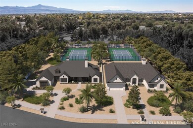 Architectural Rendering - Two Homes