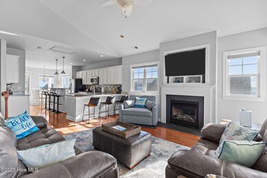 1102 Canal Drive B family room to stools