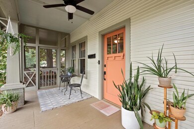 Covered front porch