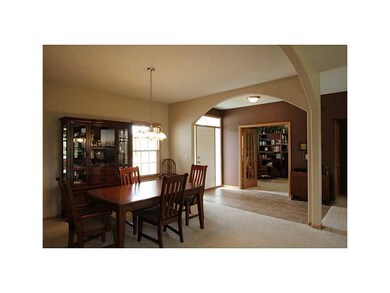 . Open floor plan provides many options.  Formal d