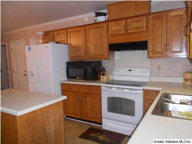 Large kitchen with island
