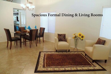 Spacious Formal Dining & Living Rooms