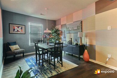 Open to the rest of the home, great space for entertaining, could be a study or playroom