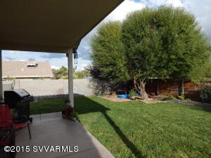 Patio to views of the Verde River