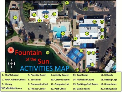 Fountain of The Sun Activity Map