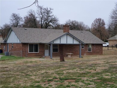 Back, (West) view of house.