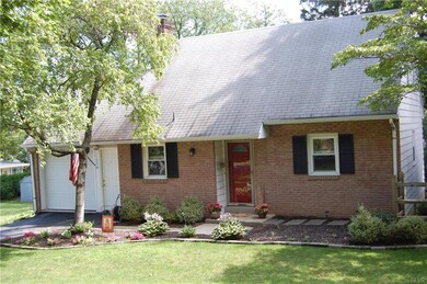 Beautifully landscaped front yard