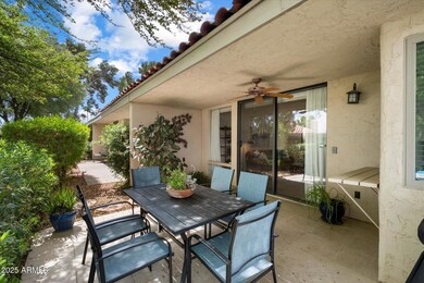 Covered patio