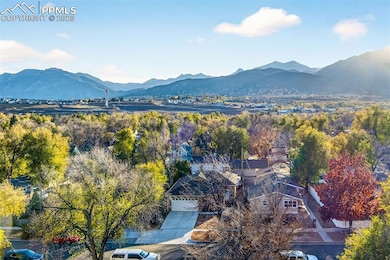 View of mountain background