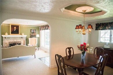 Dining Room Opens Into Formal Living Room