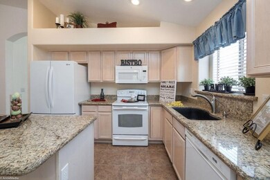 Kitchen with Granite Countertops