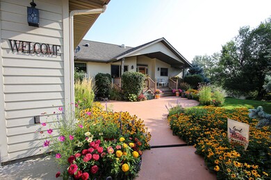 Entrance to house