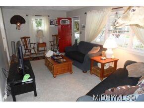 Spacious open family room