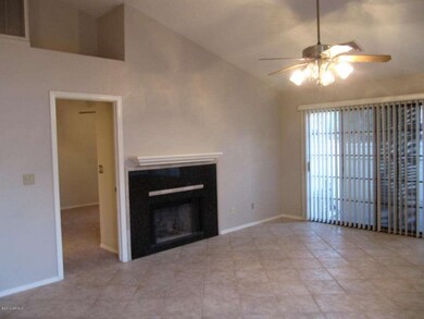 Family room fireplace