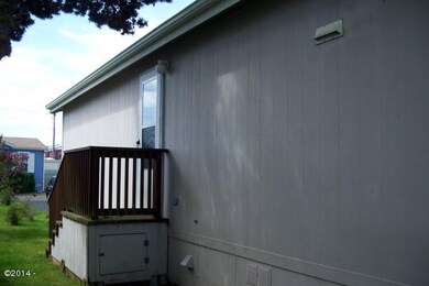 Rear entrance