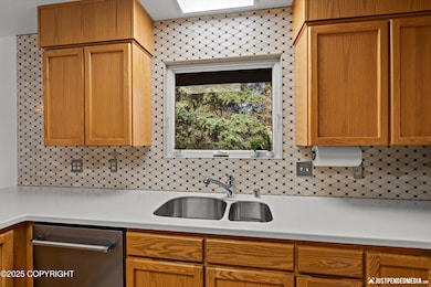 Kitchen with Picture Window