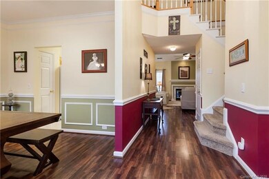 Wow, What an Entry....gorgeous flooring!  This say