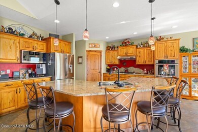 Custom Hickory Cabinets and Walk-in Pant