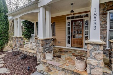 Welcoming front porch