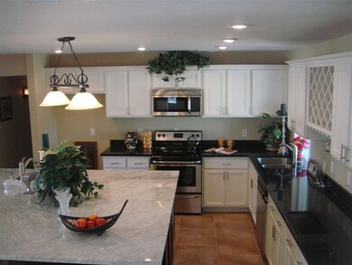 Custom Kitchen with Wine Rack