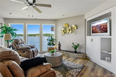 Cozy up in the living room to your favorite show a