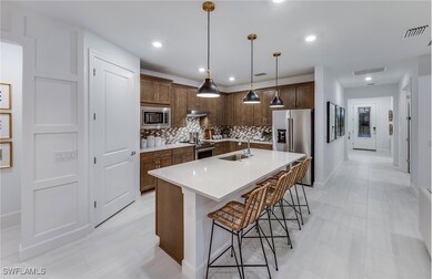 Photo is from a furnished model. Options for this