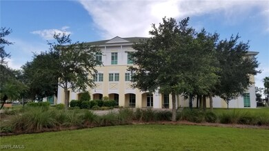 View of front of property with a front lawn