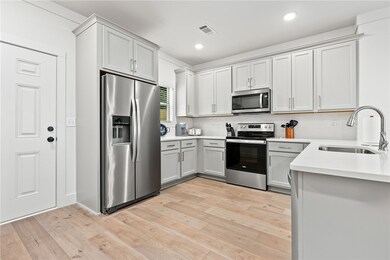 Pictures are of the staged model unit.