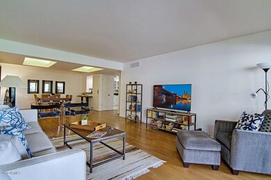 Open Plan Living room and dining area