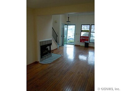 Living Room Gas Burning Fireplace,
