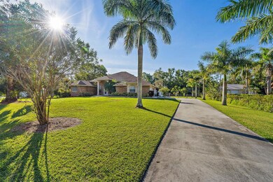 Concrete driveway