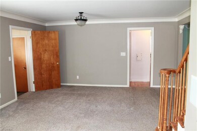 Other side of family room which leads to first flo