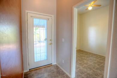 West entry interior view