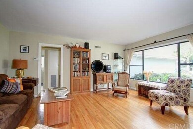 Living room with picture window