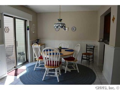 Dining Room Just off courtyard and open to kitchen