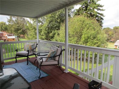 Fantastic covered deck to enjoy!