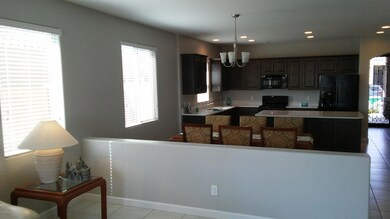 dining, living & kitchen