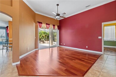 Formal Living with View to Patio/Pool